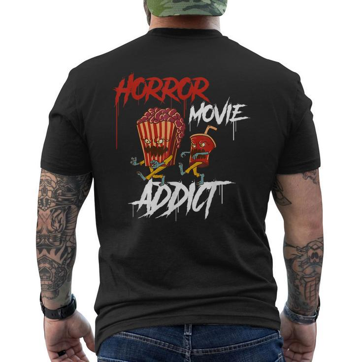 Horror Movie Addict Horror Men's T-shirt Back Print