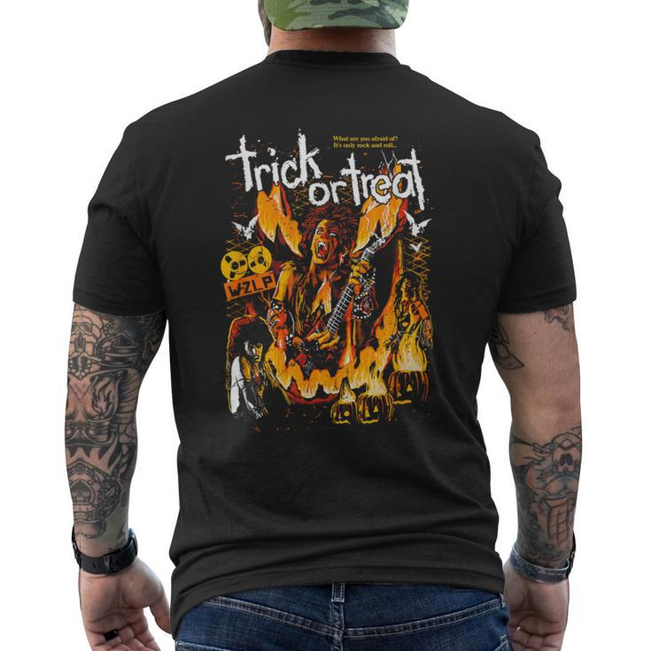 The Horrors Of Halloween Trick Or Treat 1986 Men's T-shirt Back Print