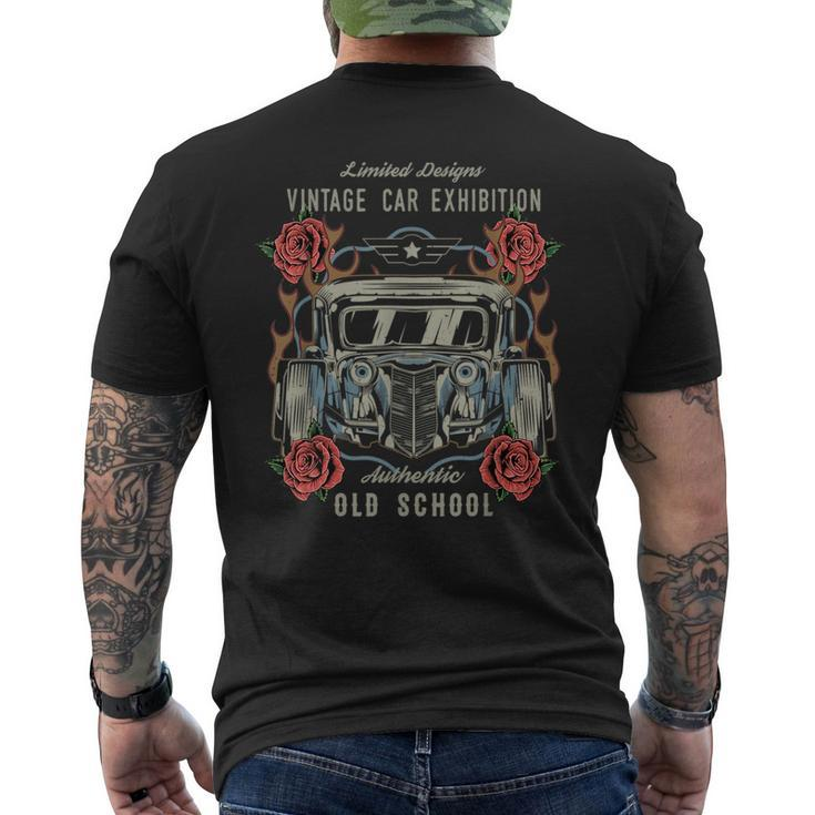 Hot Muscle Garage Car Old Rod Custom Modified Cars Gift Cars Funny Gifts Mens Back Print T-shirt