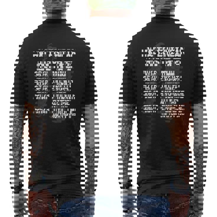 Maintenance Tech Hvac Hvac Tech Hourly Rate Technician Maintenance