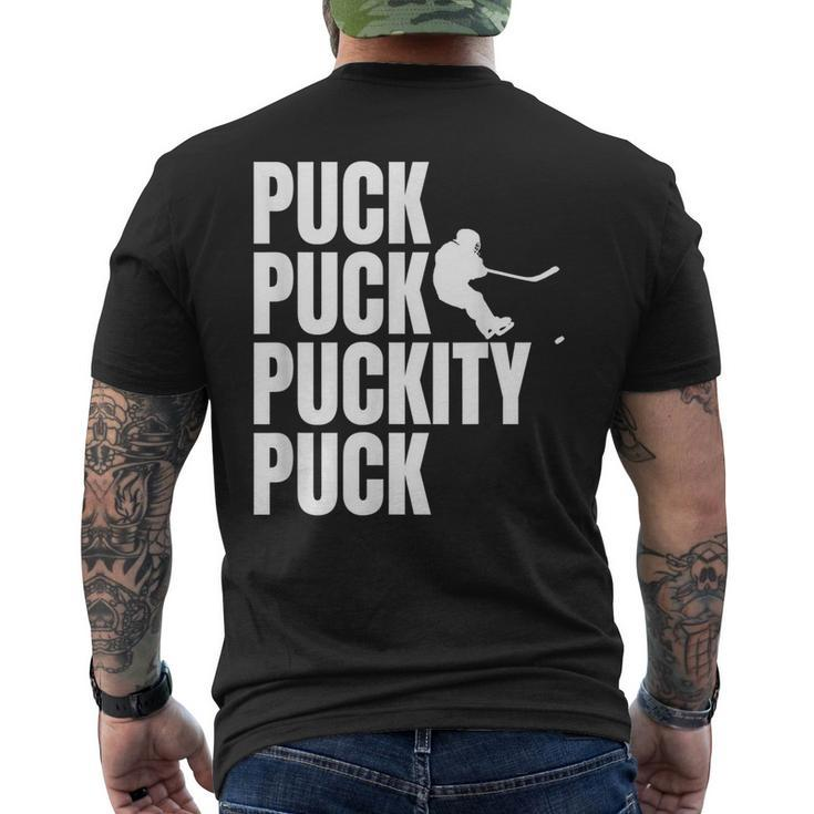 Ice Hockey  For Men Youth Boys Hockey Funny Gifts Mens Back Print T-shirt