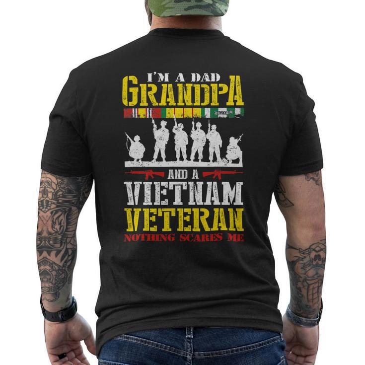 Im A Dad Grandpa And Vietnam Veteran Us Veterans Day 191 Mens Back Print T-shirt