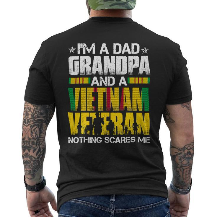 Im A Dad Grandpa And Vietnam Veteran Us Veterans Day 483 Mens Back Print T-shirt