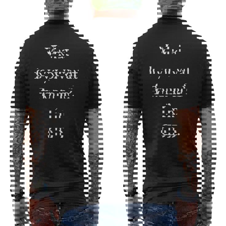 Im Old Funny Novelty Mens Back Print T-shirt