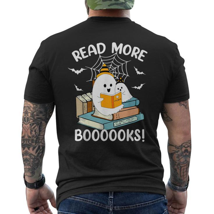 I'm Really A Ghost Read More Boooooks Cute Ghost Books Lover Men's T-shirt Back Print