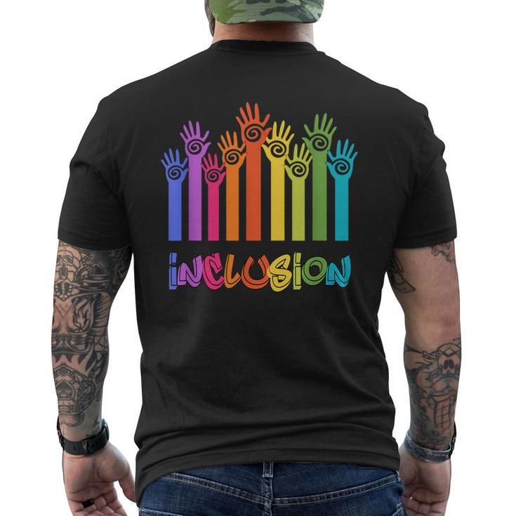 Inclusion Not Exclusion Men's T-shirt Back Print