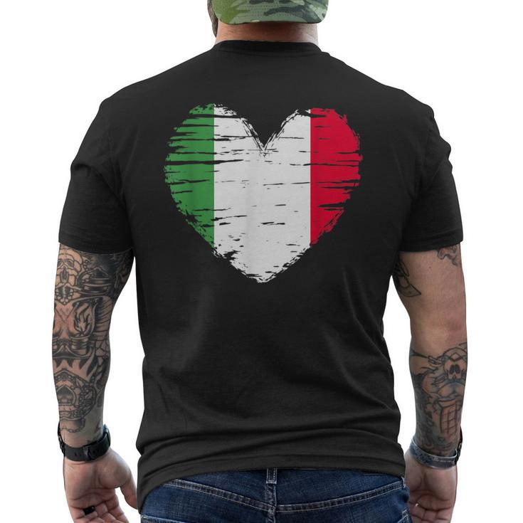 italian flag heart tattoo