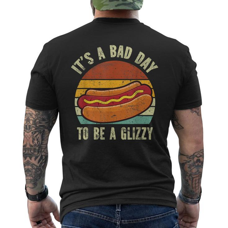 It’S A Bad Day To Be A Glizzy  Mens Back Print T-shirt