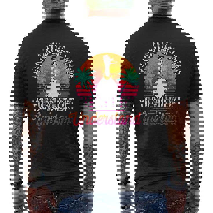 Its A Autumn Thing You Wouldnt Understand Autumn Men's Back Print T-shirt