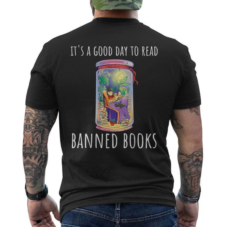 It's A Good Day To Read Banned Books Men's T-shirt Back Print