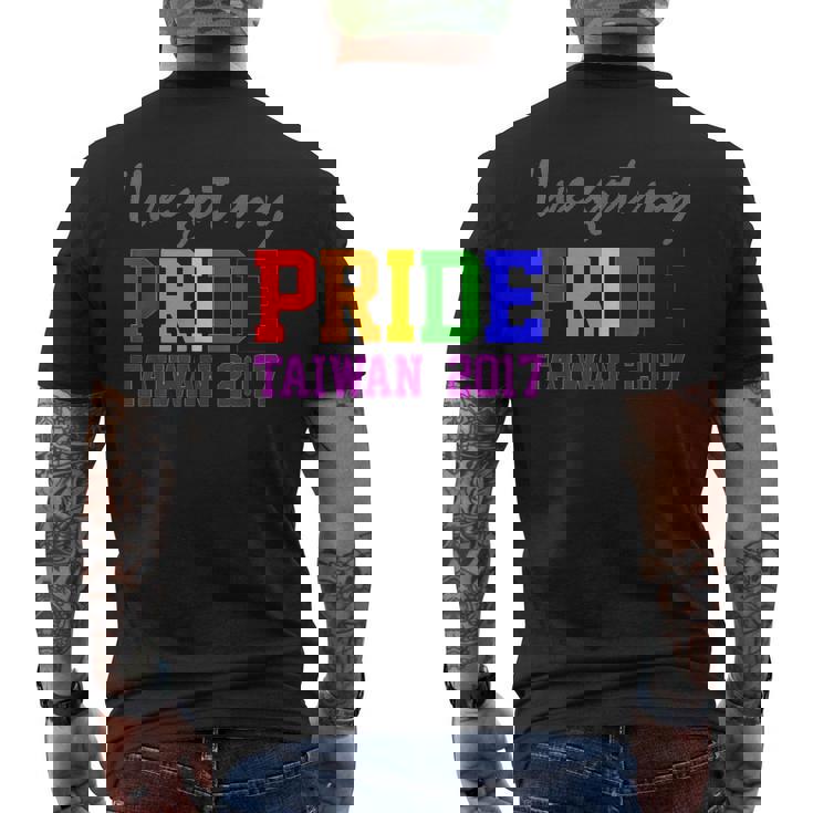 Ive Got My Pride In Honor Of Taiwan Gay Marriage Mens Back Print T-shirt