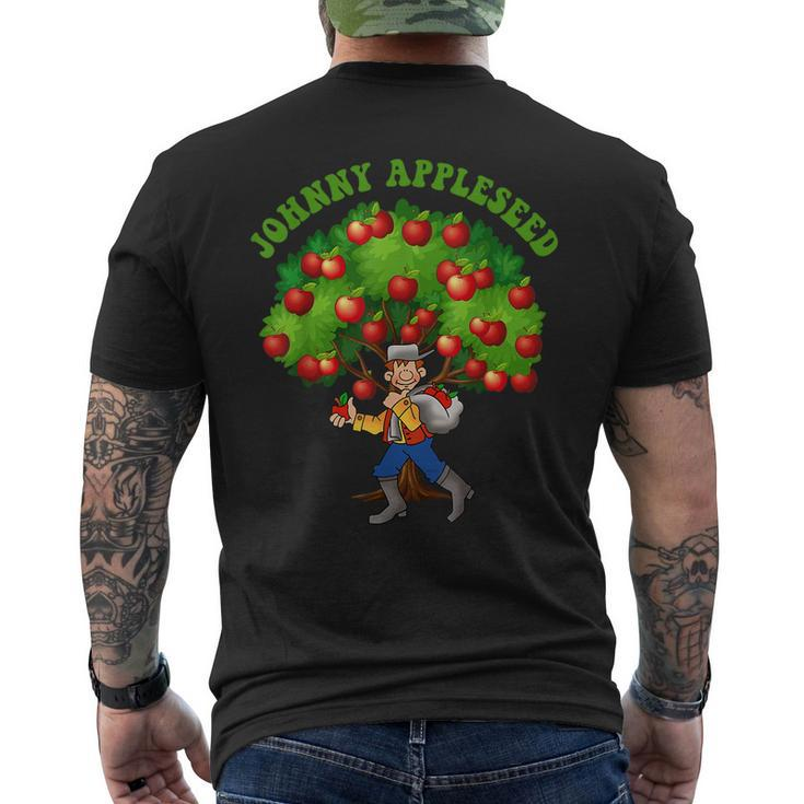 Johnny Appleseed Apple Day Sept 26 Celebrate Legends Men's T-shirt Back Print