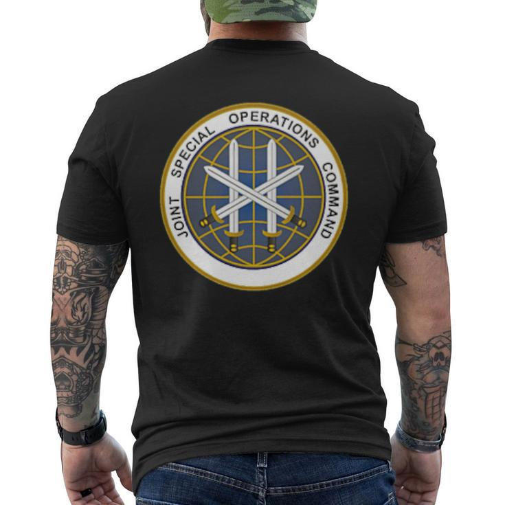 Joint Special Operations Command Jsoc Military Veteran Men's T-shirt Back Print