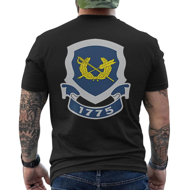 Judge Advocate Generals Corps Insignia Men's Back Print T-shirt