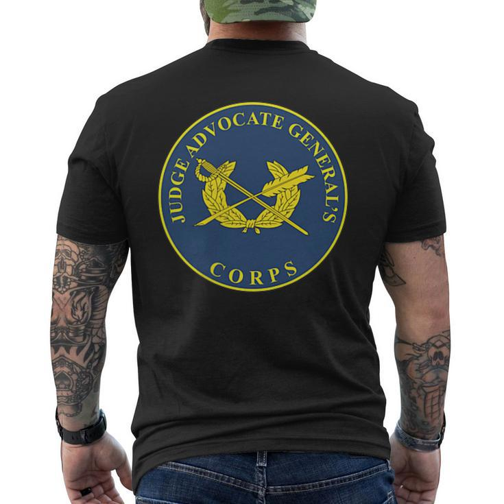 Judge Advocate Generals Corps Men's Back Print T-shirt