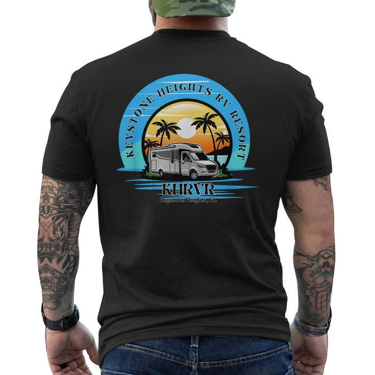 Keystone Heights Rv Resort Khrvr  Campground Florida Camp  Mens Back Print T-shirt
