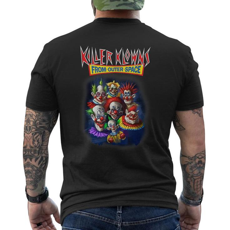 Killer Klowns From Outer Space Funny Clown Men Space Funny Gifts Mens Back Print T-shirt