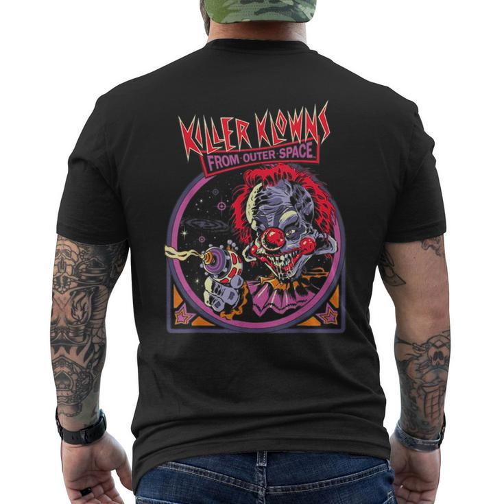 Killerklownsfromouterspacealien Clown Mens Back Print T-shirt