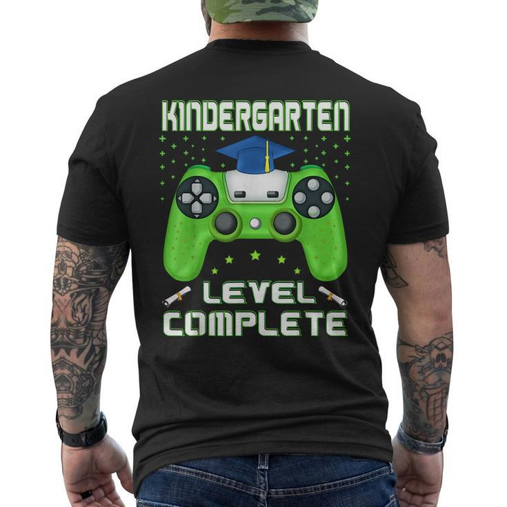 Kindergarten Graduation Level Complete Gamer Class 2023 Kids  Mens Back Print T-shirt