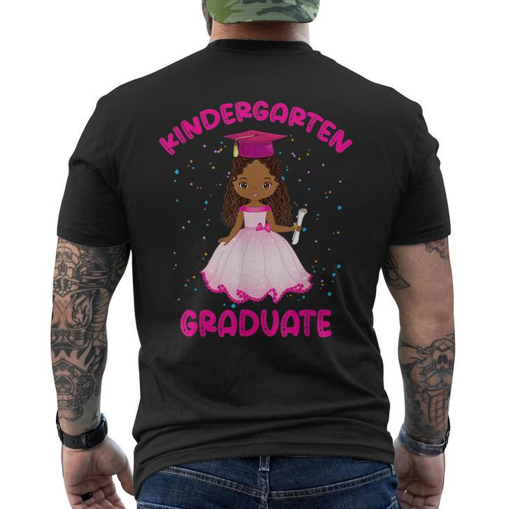 Kindergarten Gradute Black Girls Melanin African American  Mens Back Print T-shirt