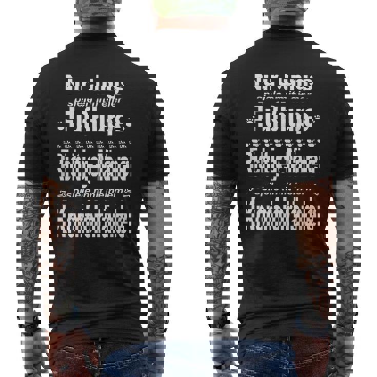 Kromfohrländer Foot Horn For Kromfohrländer Men's T-shirt Back Print