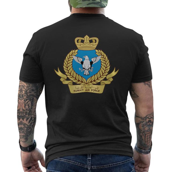 Kuwait Air Force Men's Back Print T-shirt