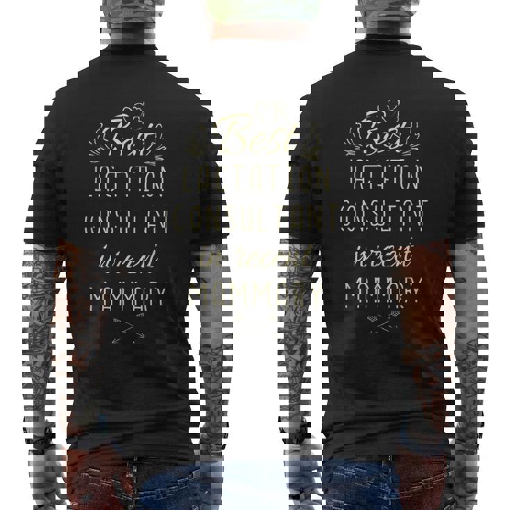 Lactation Consultant Best Lactation Consultant Men's T-shirt Back Print