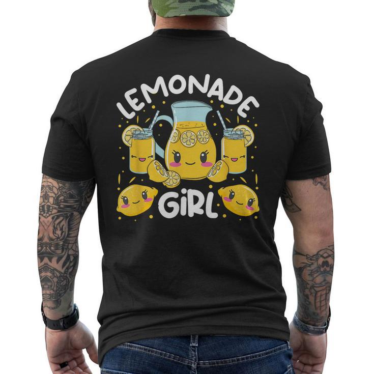 Lemonade Girl Lemonade Stand Boss  Mens Back Print T-shirt
