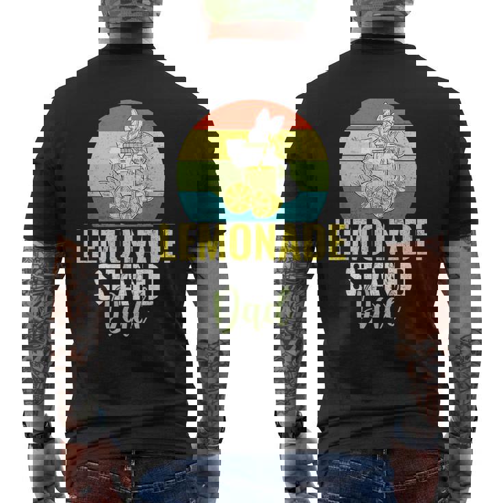 Lemonade Stand Dad Lemonade Dad  Mens Back Print T-shirt