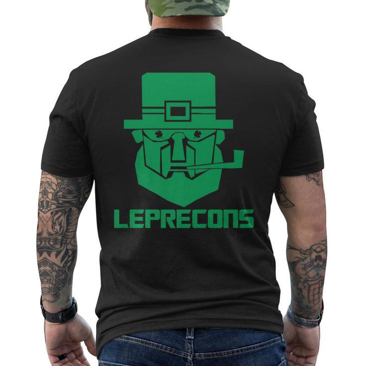 Lepracons Funny Irish Leprechaun Leprechaun Funny Gifts Mens Back Print T-shirt
