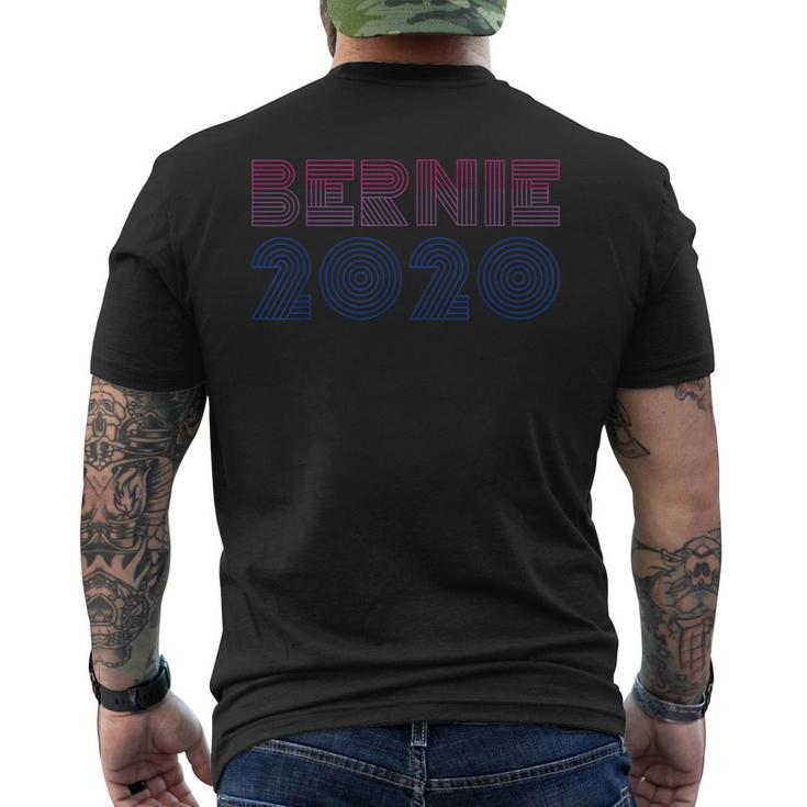 Lgbt Bernie Sanders 2020 Bi Flag Pride Lgbtq Gay Lesbian  Mens Back Print T-shirt