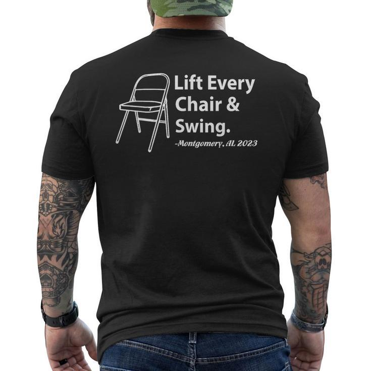 Lift Every Chair And Swing Trending Montgomery 2023 Men's T-shirt Back Print