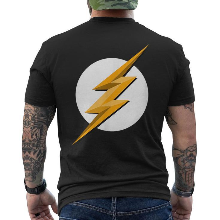 Lightning | Fast  | Speed Mens Back Print T-shirt