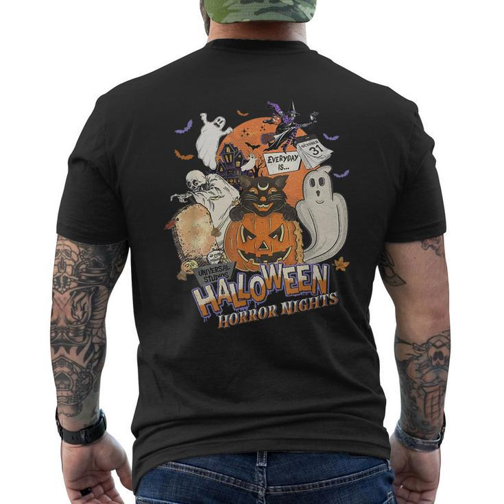 Lil Boo Halloween Horror Nights Every Is October 31St Halloween Horror Nights  Men's T-shirt Back Print