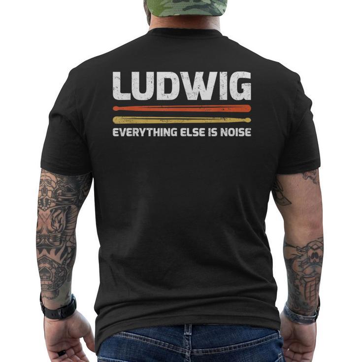 Ludwig Everything Else Is Noise Classical Music Drum Sticks Men's T ...