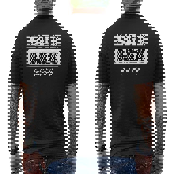 Made In Orange Cove Men's T-shirt Back Print