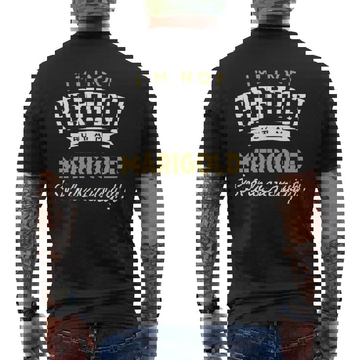 Marigold Name Gift But I Am Marigold Mens Back Print T-shirt