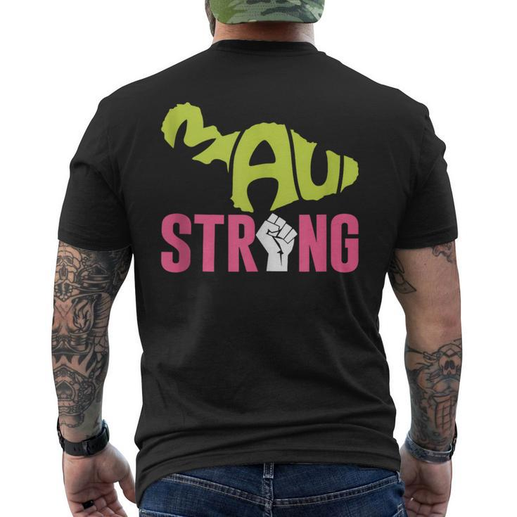 Maui Hawaii Beach Strong Men's T-shirt Back Print