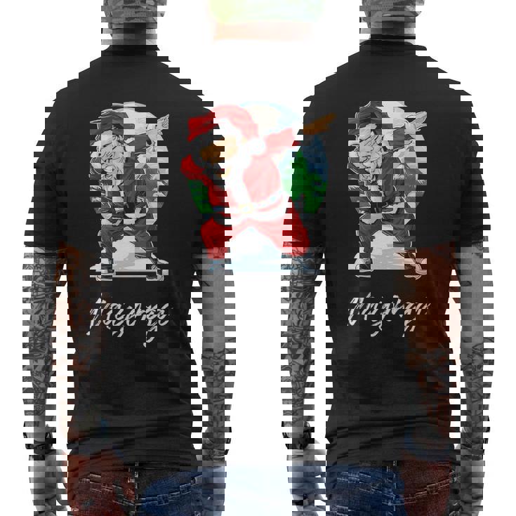 Mayorga Name Gift Santa Mayorga Mens Back Print T-shirt