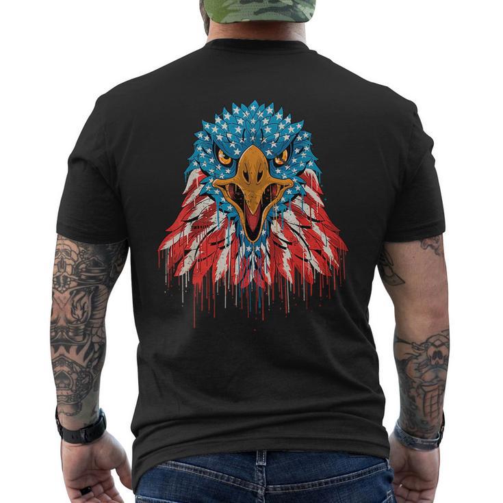 Patriotic Eagle Funny Men's T-Shirt