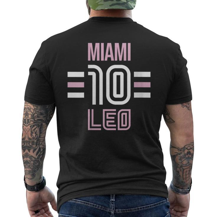 Miami Champions 2023 Leo 10 Men's T-shirt Back Print