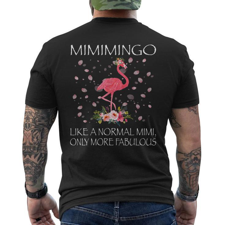 Mimimingo Like A Normal Mini Only More Fabulous  Mens Back Print T-shirt