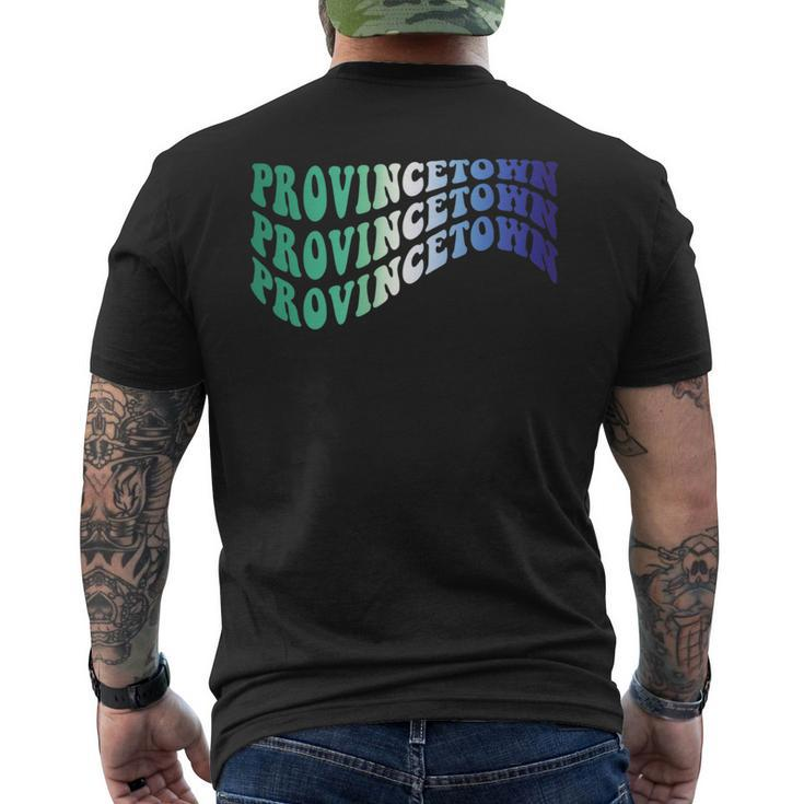 Mlm Pride Gay Men Loving Men Provincetown Cape Cod Lgbtq   Mens Back Print T-shirt