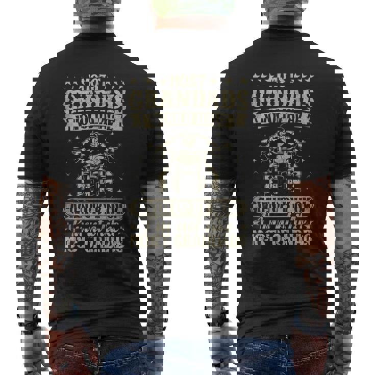 Most Grandads Would Have Given Up By Now - Motorbike Edition Mens Back Print T-shirt