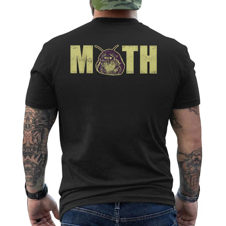 Moth Insect Lover Meme Night Lights Lamp Gift  Meme Funny Gifts Mens Back Print T-shirt