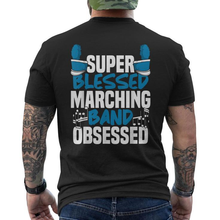Music Musician Marching Band Mens Back Print T-shirt