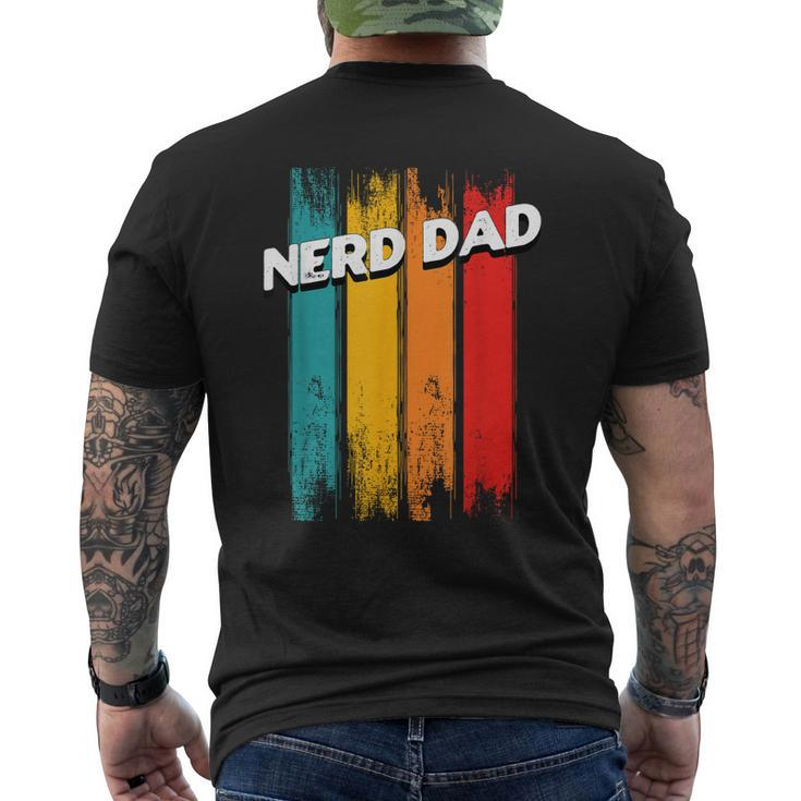 Nerd Dad Conservative Daddy Protective Father For Women Men's Back Print T-shirt