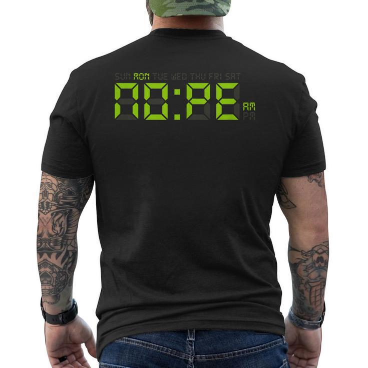 Nope O'clock Men's T-shirt Back Print
