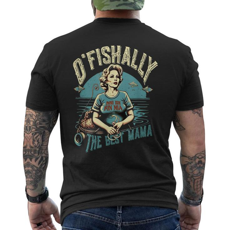 Ofishally The Best Mama Fishing Mommy For Women Men's Back Print T-shirt