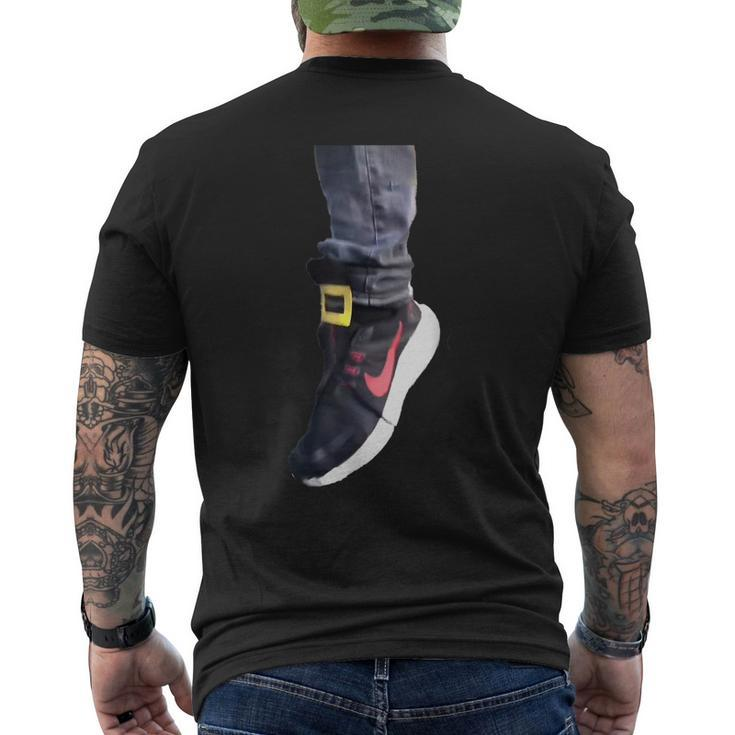 One Two Buckle My Shoe  Mens Back Print T-shirt